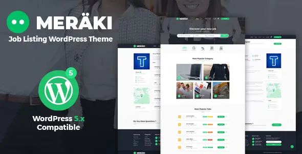 Meraki v1.3 - Job Board WordPress Theme