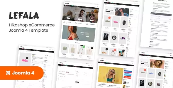 Lefala - Hikashop eCommerce Joomla 4 Template