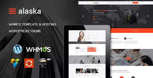 Alaska v4.3.1 - WHMCS & Hosting WordPress Theme