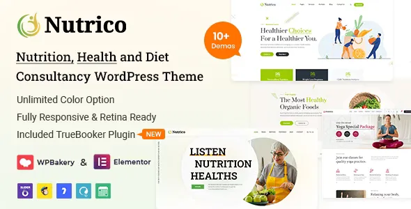 Nutrico v5.3 - Nutrition Health Services WordPress Theme