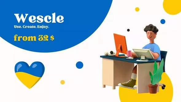 Wescle v3.9.8 - Universal WordPress Theme