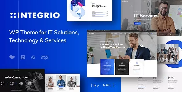 Integrio v1.1.6 - IT Solutions and Services Company WordPress Theme