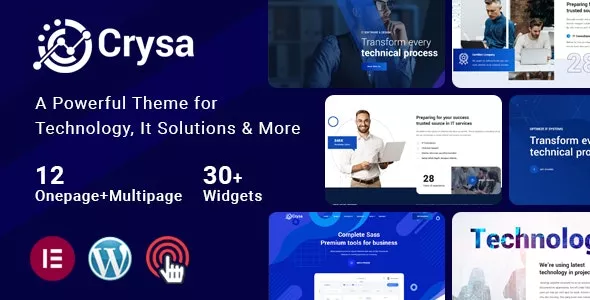 Crysa v1.0.2 - IT Solutions WordPress Theme