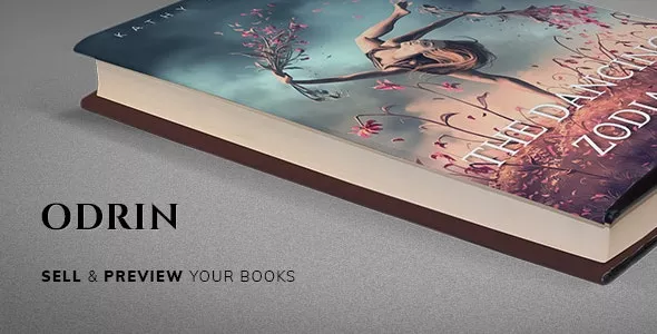 Odrin v1.4.1 - Book Selling WordPress Theme for Writers