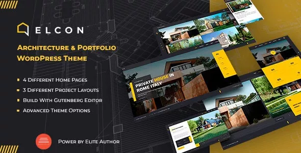 Elcon v1.0.1 - Architecture & Portfolio WordPress Theme