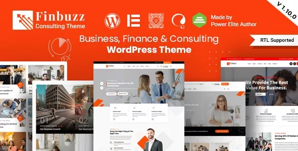 Finbuzz v2.1.0 - Corporate Business WordPress Theme