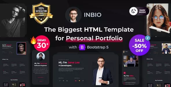 InBio v1.2.1 - Personal Portfolio