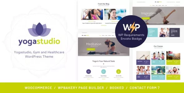 BeYoga v1.1.7 - Yogastudio & Gym WordPress Theme