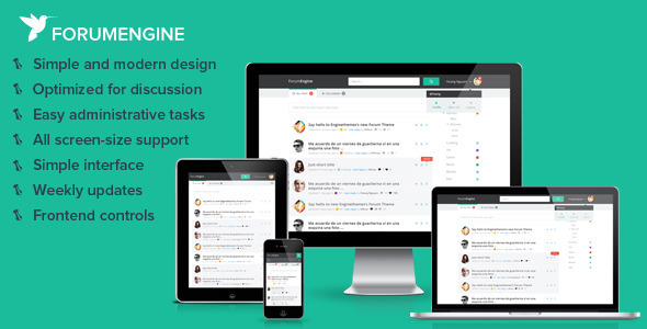 ForumEngine v1.6.14 - Forum Software, WordPress Forum Theme