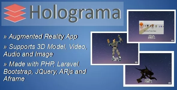 Holograma v2.2 - Augmented Reality Builder App