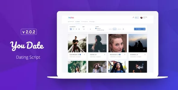 YouDate v2.0.2 - Dating Script