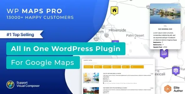 Advanced Google Maps Plugin for Wordpress v5.7.7