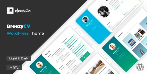 BreezyCV v1.7.0 - Resume Theme