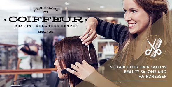 Coiffeur v7.6 - Hair Salon WordPress Theme