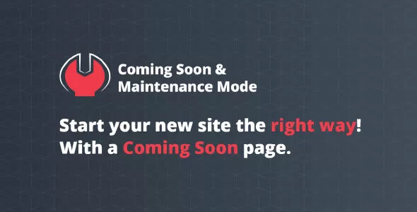 Coming Soon & Maintenance Mode Pro v6.56