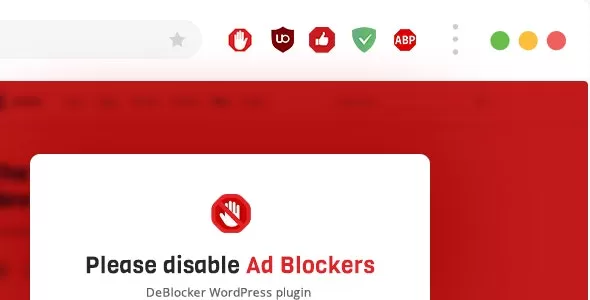 DeBlocker v3.4.4 - Anti AdBlock for WordPress