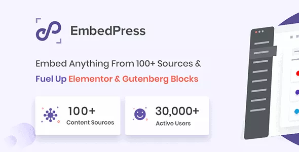 EmbedPress Pro v3.6.4 - Embed Anything Within Your WordPress Site