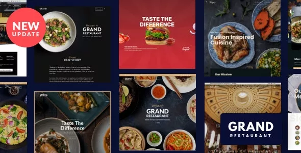 Grand Restaurant WordPress v6.8.9