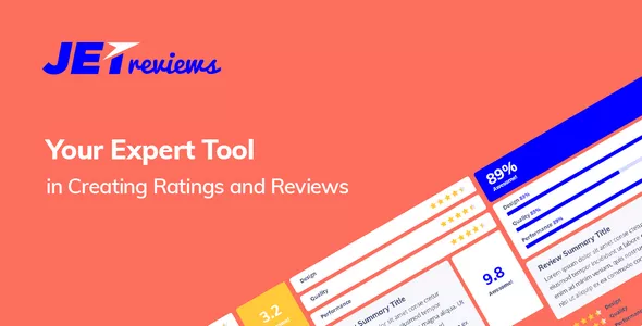 JetReviews v2.3.4 - Reviews Widget for Elementor