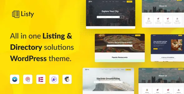 Listy v1.2.0 - Listing & Directory Solutions WordPress Theme