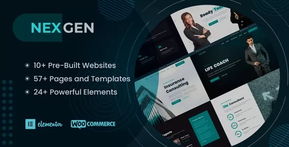 Nexgen - Consulting and Business WordPress Theme