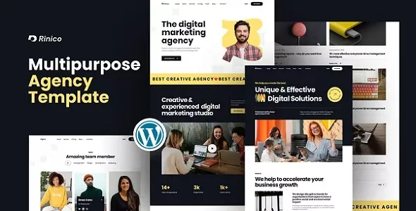 Rinico v1.01 - Multipurpose Agency WordPress Theme