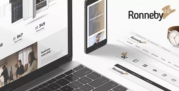 Ronneby v3.5.61 - High-Performance WordPress Theme