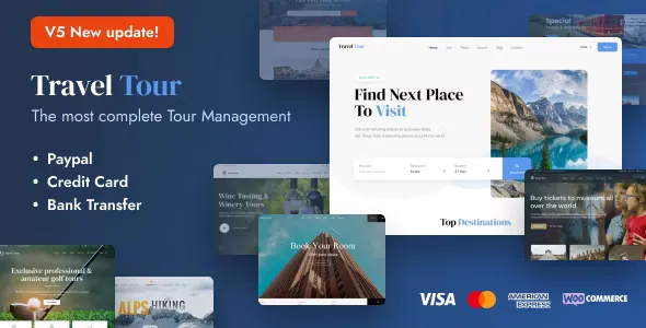 Travel Tour v5.2.1 - Travel Booking WordPress