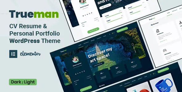 Trueman v1.3.0 - CV Resume WordPress Theme