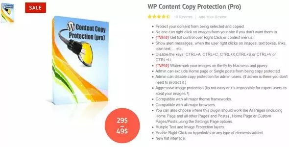 WP Content Copy Protection & No Right Click Pro v15.3