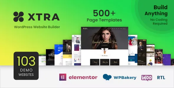 Xtra - Multipurpose WordPress & WooCommerce Theme + RTL