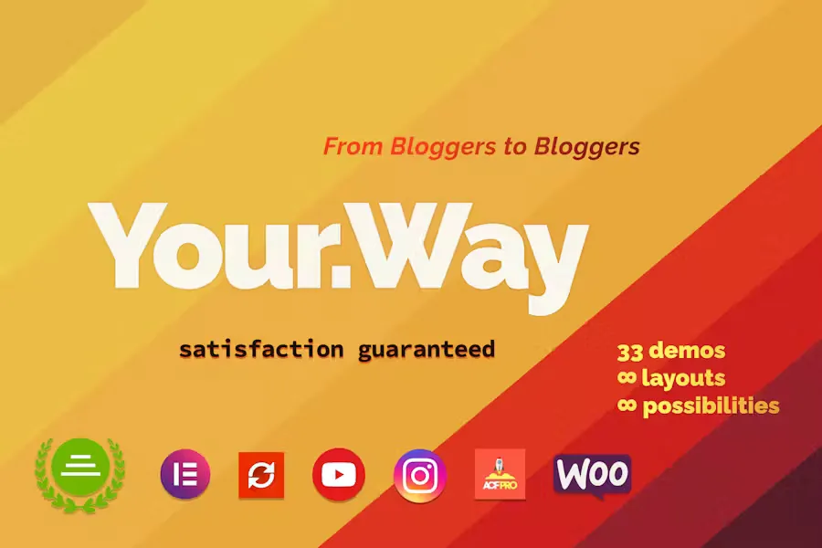 YourWay - Multi-Concept Blog WordPress Theme