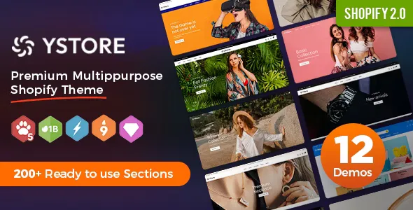 YStore v1.2.1 - Multipurpose Fashion Shopify Theme OS 2.0