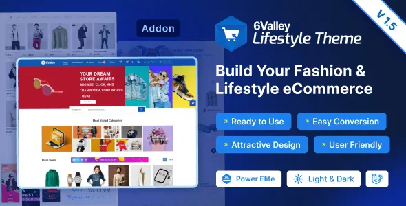 6Valley Lifestyle Theme Addon v1.5