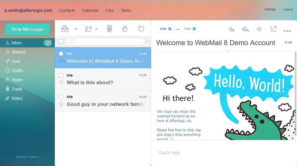 Afterlogic WebMail Pro System