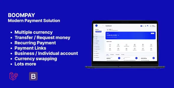 Boompay v3.5 - Modern Payment Gateway