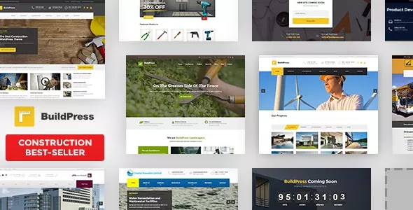 BuildPress v5.7.0 - Multi-purpose Construction and Landscape WP Theme