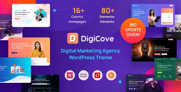 Digicove v1.0.1 - Digital Marketing Agency WordPress Theme