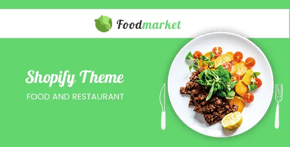 Foodmarket - Responsive Shopify Theme