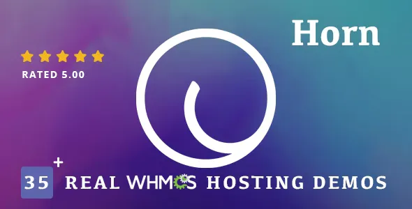 Horn - WHMCS Dashboard Hosting Theme