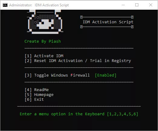 IDM Activation Script (IAS) 1.2