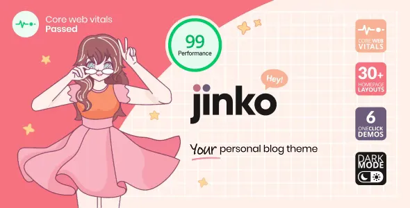 Jinko v1.1.4 - Your Personal Blog Theme