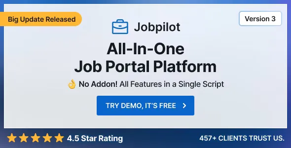 Jobpilot - Job Portal Laravel Script