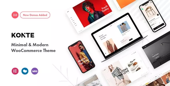 Konte v2.3.13 - Minimal & Modern WooCommerce WordPress Theme