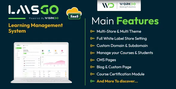 LMSGo SaaS v4.2 - Learning Management System