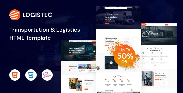 Logistec - Transportation & Logistics HTML5 Template