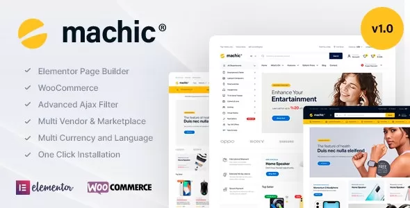 Machic - Electronics Store WooCommerce Theme