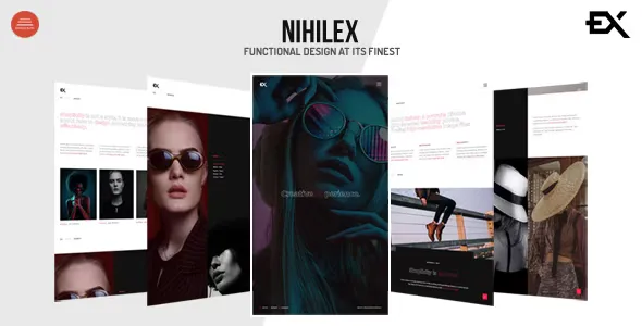 Nihilex v1.3 - Photography Portfolio Template