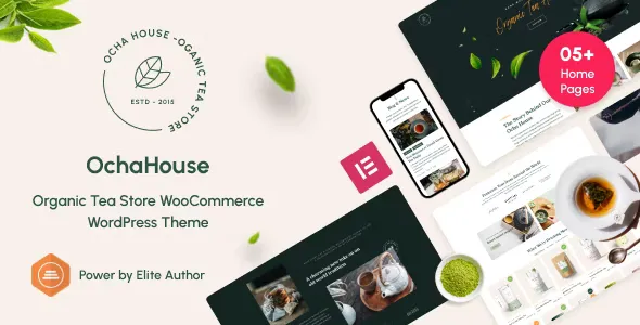 OchaHouse v2.2.8 - Organic Tea Store WooCommerce WordPress Theme