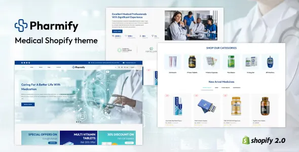 Pharmify v1.1 - Pharmacy & Medical Store Shopify Theme